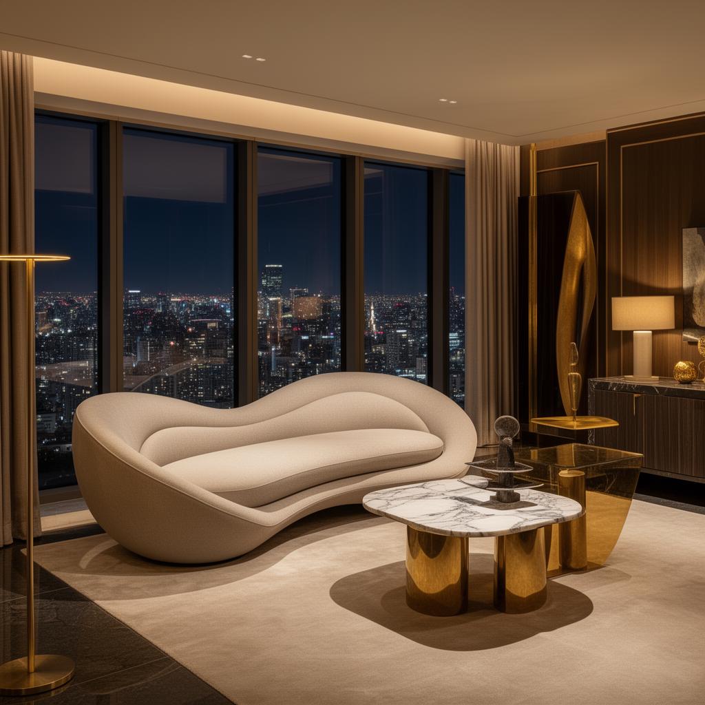 Penthouse Living, Tokyo, Japan